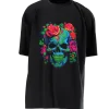 T3P Green Skull Shirt Front