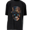 T3P Steam Punk Skull Shirt Front