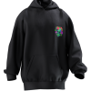 Fluorescent Green Skull Hoodie T3P Front
