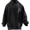 Fluorescent Skull Cap Hoodie T3P Front