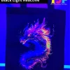 T3P - Fluorescent Dragon Bag Black Light
